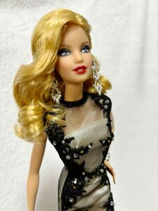 【本体のみ】マテル Barbie / バービー プラチナラベル クラシックイブニングドレス