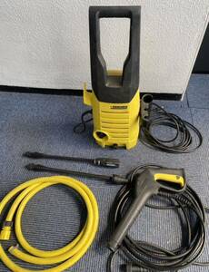 1円スタート KARCHER ケルヒャー 高圧洗浄機 k2.250 家庭用高圧洗浄機 家庭用 洗浄機 工具 通電確認済み