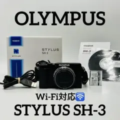 美品♪ Wi-Fi対応　OLYMPUS STYLUS SH-3 ブラック