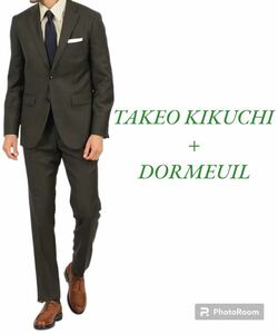 TAKEO KIKUCHI × DORMEUIL グレンチェック スーツ