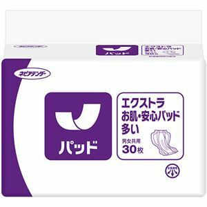 【新品】(まとめ）王子ネピア ネピアテンダー エクストラお肌・安心パッド 多い 1セット（120枚：30枚×4パック）【×5セット】