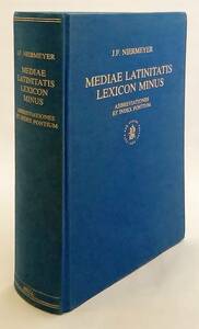 洋書 中世のラテン語-フランス語-英語辞書 Mediae Latinitatis lexicon minus 
