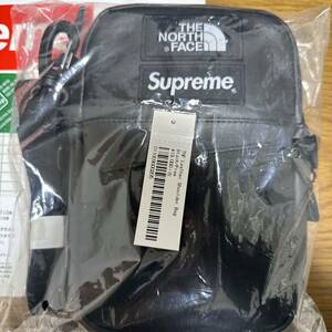 未使用 新品 Supreme / The North Face Leather Shoulder Bag ザノースフェイス シュプリーム レザーショルダーバック ブラック NM818801K