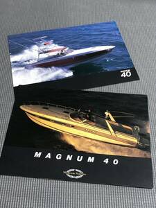 マグナムマリーン MAGNUM40 カタログ レジャーボート