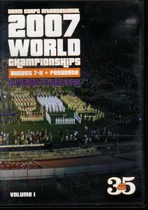 マーチングDVD/DCI 2007 ワールド・チャンピオンシップ/4枚組/Blue Devils/The Cavaliers/Phantom Regiment/The Cadets