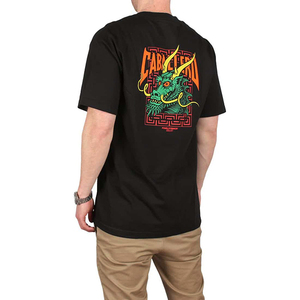Powell Peralta (パウエル) Tシャツ Steve Caballero Street Dragon T-Shirt Black 80年代 キャバレロドラゴン 復刻 スケボー SK8