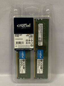 Crucial DDR4 3200 32KIT (16GB 2枚) CT2K16G4DFRA32A メモリ① [5-43] 095/407E