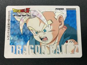 ドラゴンボール カードダス アマダPPカード パート25弾 No.1128 キラカード トランクス 擬似角プリズム Dragonball carddass Prism Rare ②