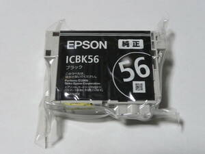 送料無料　エプソン純正　ICBK56　ブラック