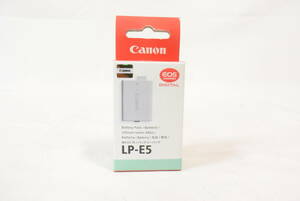 【新品】 Canon キヤノン バッテリーパック LPE5