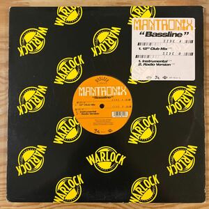 MANTRONIX / Bassline /レコード/中古/DJ/CLUB/HIPHOP