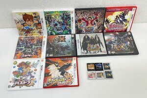 ・【１円スタート】DS＆3DSソフト16本セット☆ポケモン モンハン ドラゴンボール 段ボール戦記 ワンピース パズドラ イナズマイレブン