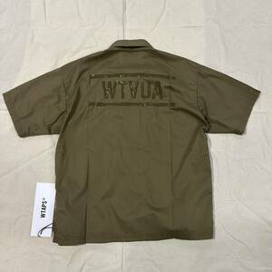 23SS 新品 WTAPS ダブルタップス DECK / SS / COTTON. BROADCLOTH. WTVUA 半袖シャツ