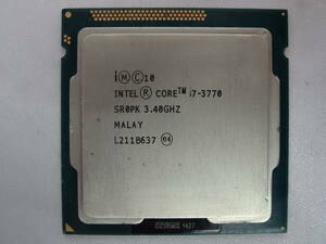 ★Intel /CPU Core i7-3770 3.40GHz 起動確認済み！★ジャンク！！