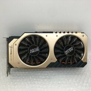 【ジャンク】 PALIT GEFORCE GTX 970 JETSTREAM 風 グラフィックボード 240418SK750097