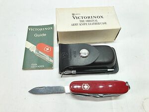 VICTORINOX　No.900　シャープナー付　マルチツールナイフ　レザーケース　ビクトリノックス　同梱OK　1円スタート★H