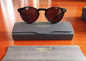 名作モデル☆イタリア製★「OLIVER PEOPLES/オリバーピープルズ」伝説の大人気作・OV5186・サングラス・メガネフレーム/黒