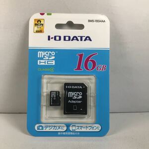 I-O DATA microSDHCカード 16GB(新品未使用品)(自宅保管品)