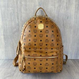 MCM Stark Side Studded Backpack VISETOS スターク サイド スタッズ バックパック ヴィセトス