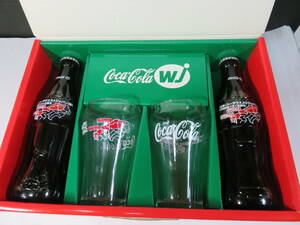 非売品　■1997年7月1日コカ・コーラウエストジャパン誕生記念ボトル・グラスセット　