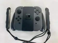 動作品 Nintendo  ジョイコン グレー ジョイコングリップ