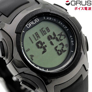 グルス 歩数計 ウォーキングウォッチ ペースキーパー 腕時計 GRS005-01