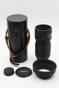 Nikon ED AF NIKKOR 80-200mm 1:2.8 D 　美品　カメラレンズ　　収納ケース、フード付き（検索：Mamiya、写真機）　　　