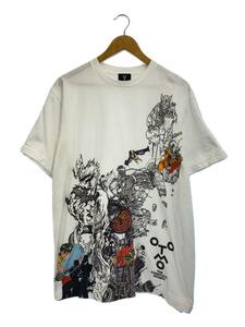 AKIRA/セル画展/Tシャツ/L/コットン/WHT/プリント