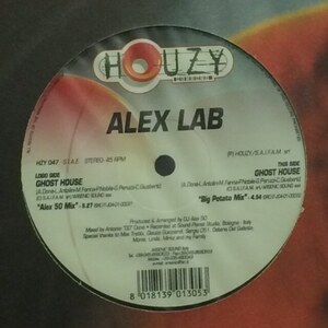 Alex Lab - Ghost House（★盤面ほぼ良品！）　ハードトランス