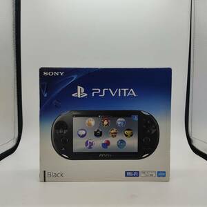 A7337 中古　初期化済　箱あり　PlayStation Vita （PCH-2000シリーズ） Wi-Fiモデル ブラック PCH-2000ZA11