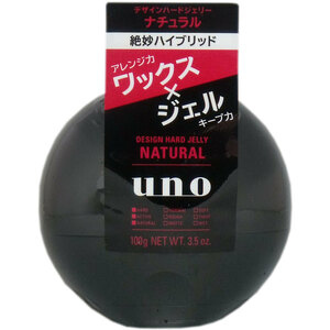 まとめ得 UNO(ウーノ) デザインハードジェリー ナチュラル 100g x [6個] /k