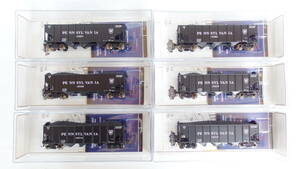 HO PRR Hopper 6輌セット #4446