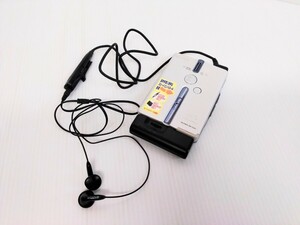 ソニー　SONY　ウォークマン　WALKMAN　イヤホン付き　WM-EX651　シルバー　カセットプレーヤー　動作未確認　ジャンク