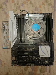 ASUS X99-A II LGA 2011-v3 Intel X99 Core i7 6800K RAM64GB 動作確認済み