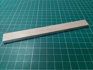 ヒノキ(檜)棒 約 5×15×150 (mm)