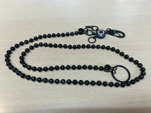 JAM HOME MADE LONG BALL CHAIN ジャムホームメイド ウォレット ロング ボール チェーン ブラック 黒 キー ネックレス ナンバーナイン NN