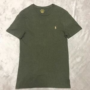 POLO RALPH LAUREN ポロ ラルフローレン 半袖 Ｔシャツ カーキ メンズ Mサイズ 美品