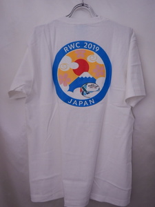 ラグビーワールドカップ 公式Tシャツ 日本代表　★白　★富士山　レア商品 XLサイズ　★本体価格3500円　★送料無料