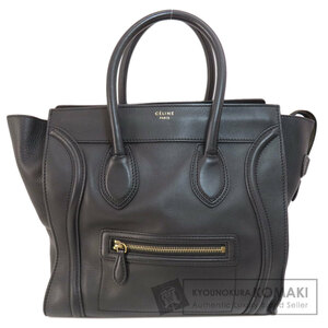 CELINE セリーヌ ラゲージミニ トートバッグ カーフ レディース 中古