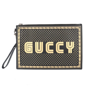 グッチ MAGNETISMO セガコラボ ハンドバッグ レザー 510489 ユニセックス GUCCI 中古