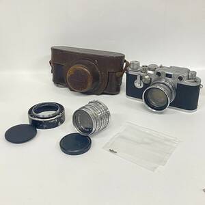 1円~【動作未確認】ライカ Leica DRP Ernst Leitz GmbH レンジファインダーカメラ Summicron f=5cm 1:2 NIKKOR-H・C 単焦点レンズ G116058