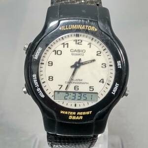 564/11　GJ60441　CASIO　AW-43　ILLUMINATOR　カシオ　メンズ　腕時計　イルミネーター　ヴィンテージ　ブラック系