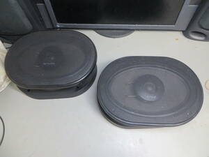 旧車に　当時物　ALPINE 2-WAY SPEAKER SYSTEM 6963 ペア 動作確認済 MADE IN JAPAN