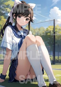 【高画質・光沢紙】ラブプラス 高嶺愛花 同人 アートポスター A4 ★即決で＋２枚！★ No.1863