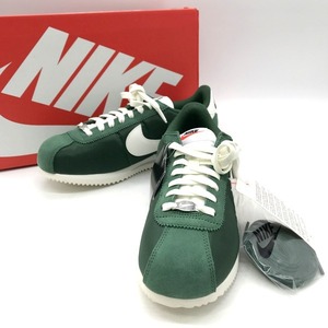 NIKE CORTEZ DZ2795-300 スニーカー ウィメンズ コルテッツ 箱付き タグ付き 替え紐 シューズ メンズ 27cm グリーン ナイキ 靴 B4145◆