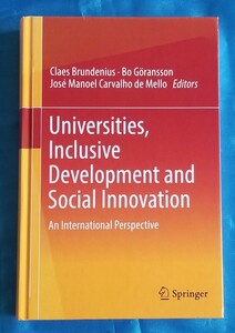 洋書 Universities, Inclusive Development and Social Innovation 大学 包括的開発 社会イノベーション スプリンガー