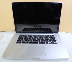 Apple MacBook Pro A1286 15インチ メモリ4GB HDD 320GB CPU不明 ...Ghz ACアダプターないため 動作未確認 #BB01888