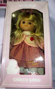 昭和レトロ　超レア物　ミキハウス　ちえこさく　petit doll 箱入　未使用　３７ｘ１９　５ｘ１０　洋服も　ちえこさくです