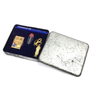 ジッポー フランス’98 FIFAワールドカップ No.1635 オイルライター キーホルダー/フリント付 ZIPPO QR051-121