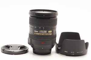 【 高倍率ズームレンズ 】ニコン Nikon AF-S 18-200mm F3.5-5.6 G ED VR★手振れ補正付★フード★ 9494